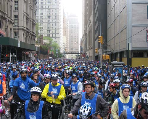 Carrera ciclista en Nueva York