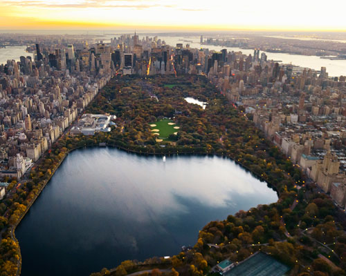 Vistas aéreas de Nueva York