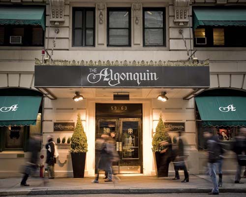 Hotel Algonquin en Manhattan
