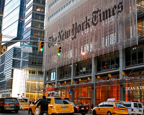 New York Times oficinas